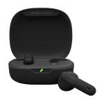 Belaidės ausinės JBL Wave Flex 2, JBLWFLEX2BLK, juodos