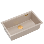 Virtuvės plautuvė Quadron Logan 110, HQD7644U2_PVDC1_I, pearl beige