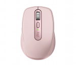 Belaidė pelė Logitech MX Anywhere 3S - RF Wireless + Bluetooth, Laser, 8000 DPI, Rose