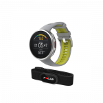 Sportinis laikrodis POLAR Vantage V2 HR, sidabrinis/žalsvas