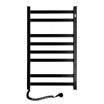 Elektrinis rank&scaron;luosčių džiovintuvas Navin Avangard 480*800, juodas, 12-228150-4880, (laidas kairėje)