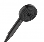 Rankinio du&scaron;o galvutė Hansgrohe Pulsify Select S 105 3jet Relaxation EcoSmart, 24111670, juoda matinė