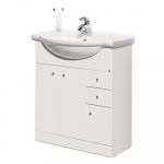 Apatinė spintelė su praustuvu Raguvos Baldai PIANO VA75-1/P, 75cm