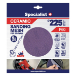 Specialist+ keramikinis tinklelis MESH 225 mm, P60, 5 vnt.