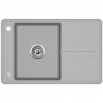 Akmens masės plautuvė HELIKA Bella SQB101AW-220