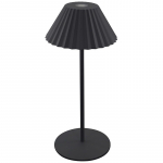 Stalinis LED &scaron;viestuvas Zyle Table Lamp ZY12302, įkraunamas, IP54, juodas