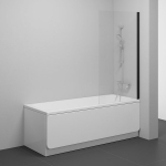 Sienelė voniai Ravak NVS1-80 7O840300Z1, juodas+Transparent