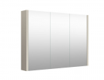 Veidrodinė spintelė be ap&scaron;vietimo Kame Joy 1400713, taupe, 100 cm