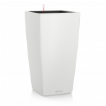 Vazonas su savaiminio drėkinimo sistema LECHUZA Cubico Color 30 White, 13130