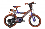 Vaiki&scaron;kas dviratis Dino Bikes 163G-SA 2021, mėlynas/raudonas, 10.5", 16"