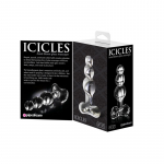 Icicles No. 47 kai&scaron;tis Burbulis (stiklas/skaidri)