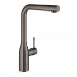 Plautuvės mai&scaron;ytuvas su i&scaron;traukiama žarna Grohe Essence 30270A00, hard graphite