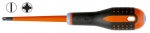 Izoliuotas atsuktuvas ERGO&trade; SLIM Combi SL6/PZ2x100mm 1000V VDE, automatiniams jungikliams