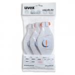 Respiratorius Uvex silv-Air Premium 5210 FFP2, sulankstomas, su vožtuvu,3 vnt, mažmeninė pakuotė