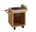 Kamado stalas OFYR Corten 65 PRO Teak Wood BGE