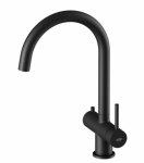 Plautuvės mai&scaron;ytuvas Blue Water EDEN, su jungtimi filtrui, matinis juodas