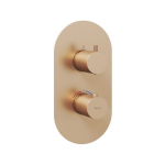 Potinkinis termostatinis mai&scaron;ytuvas Ravak Espirit ES 067.60RGB.O3.RB07C X070363, rose gold (be potinkinės dėžutės)