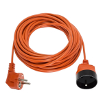 Ilgintuvas 30 m, 3 x 1 mm&sup2;, 10 A, oranžinis, PVC, OMY, su įžeminimu, DREL