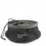 Dubenėlis &scaron;unų maistui Mountain Paws Collapsible Dog Food Bowl &ndash; Juoda