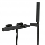 Vonios ir du&scaron;o mai&scaron;ytuvas su du&scaron;eliu TRES PROJECT 211.170.01.NM, juodas