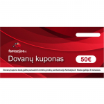 50 Eurų dovanų kuponas