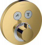 Potinkinis termostatinis du&scaron;o mai&scaron;ytuvas Hansgrohe ShowerSelect S 15743990, Polished Gold Optic