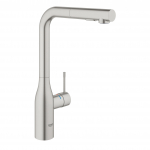 Plautuvės mai&scaron;ytuvas su i&scaron;traukiama žarna Grohe Essence 30270DC0, supersteel