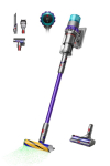Dulkių siurblys Dyson Gen5detect Absolute, geležies/violetinė, 5025155081716 - su defektu