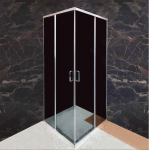 Du&scaron;o kabina A1142 80x100 pilka be pado