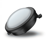 Apvalus LED &scaron;viestuvas I-Watts Outdoor Lighting, 6 W, 400 Lm, juodas