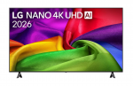 Televizorius LG NANO 4K UHD AI NU80, 65NU800B3LA , i&scaron;manusis 2026, 65"