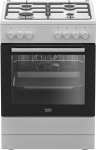 Dujinė viryklė su elektrine orkaite Beko FBE62120WD, 60 cm, 66 l