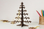 Medinė Kalėdinė eglutė 17.4x24.2 cm