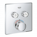 Vir&scaron;tinkinė, termostatinė du&scaron;o mai&scaron;ytuvo dalis Grohe GROHTHERM SMARTCONTROL, 29124000, chromas