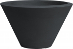Nicoli &oslash;50x29cm vazonas Chiron 50 antracito spalvos