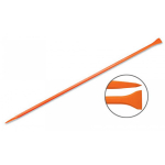 San Angelo tiesus laužtuvas 6kg, 25x1500mm. Vienas galas smailus, kitas 72mm pločio plok&scaron;čias. &Scaron;e&scaron;iakampis strypas, grūdintas plienas Truper&reg;