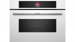 Įmontuojama kompakti&scaron;ka orkaitė, Bosch CMG7241W1, su mikrobangų funkcija