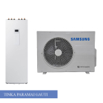 &Scaron;ilumos siurblys oras-vanduo su integruotu 260 l talpos boileriu Samsung AE260RNWSEG/EU-AE060RXEDEG/EU, 6.0kW