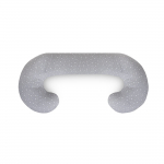 CebaBaby maitinimo pagalvė dżersej DUO, žvaigždės pilka W-705-000-739