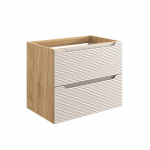 Apatinė spintelė Comad Ocean Beige 82-70-2S, 70 cm, smėlio