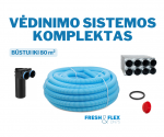 Vėdinimo sistemos komplektas būstui iki 80 m&sup2;