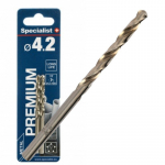 SPECIALIST+ metalo grąžtas PREMIUM, 4.2mm, 2 vnt.
