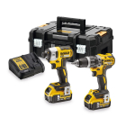 Įrankių rinkinys DCK266P2T 2x5 Ah, DeWALT