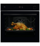 Įmontuojama orkaitė AEG 7000, MealAssist, TR7PB63ZSB, su SteamCrisp ir maisto termometru
