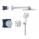 Potinkinė du&scaron;o sistema Grohe Grohtherm SmartControl, Rainshower SmartActive 310, 34863000, chromo