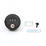 Kodinė spynelė persirengimo spintelėms, trijų skaitmenų, plastikinė