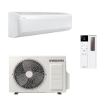 &Scaron;ilumos siurblio oras-oras komplektas Samsung Nordic WindFree Geo S2 3.5 &ndash; 4.0 kW, AR70F12CABWNEE + AR70F12CABWXEE