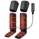 Limfodrenažinis kojų masažuoklis su &scaron;ildymo funkcija RENPHO Aeria Ultimate Thermal 2, PEU-RP-ALM079H-BK