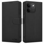Dėklas Tech-Protect Wallet Xiaomi Redmi Note 17 Pro Max 5G juodas