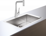 Plautuvės ir mai&scaron;ytuvo komplektas Hansgrohe C71, 43209800